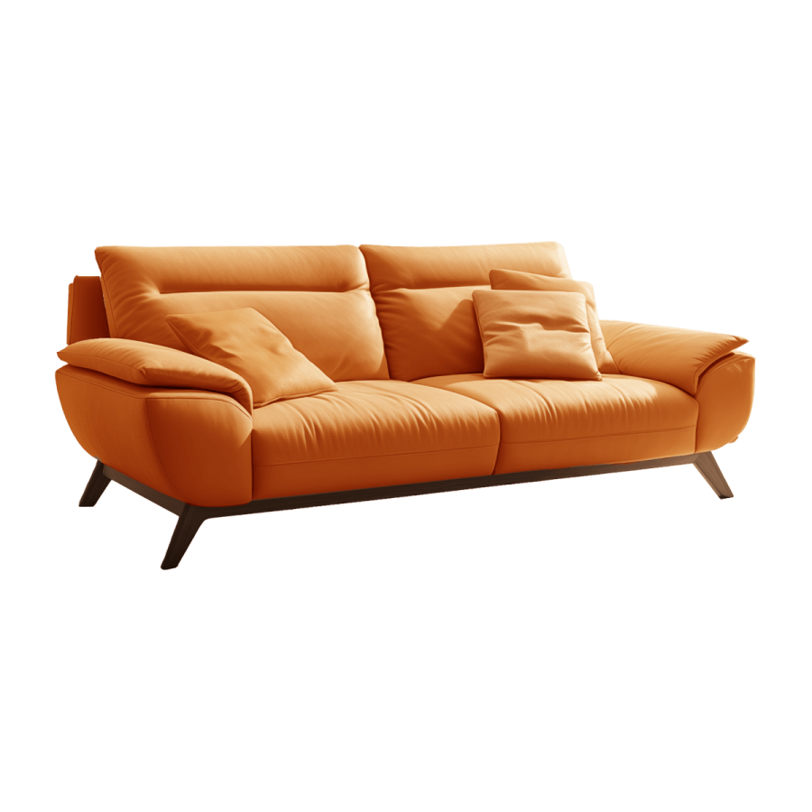 Sofa with Rolled Armrest - Imagen 3