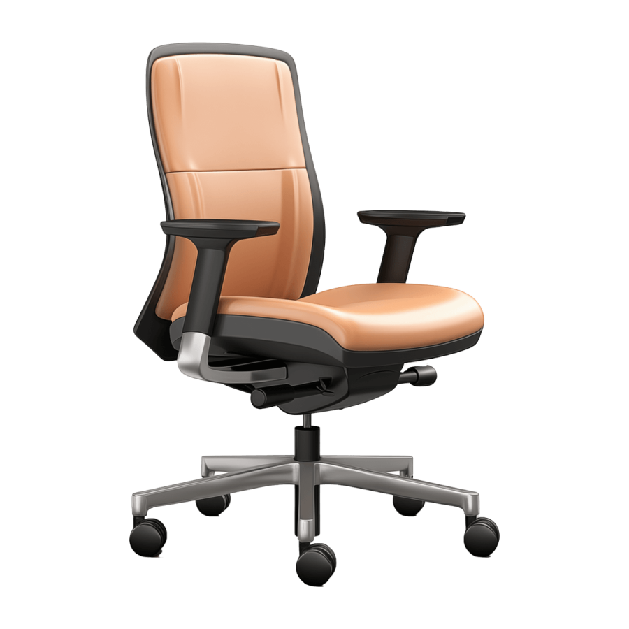 Classic PU Office Chair - Imagen 4