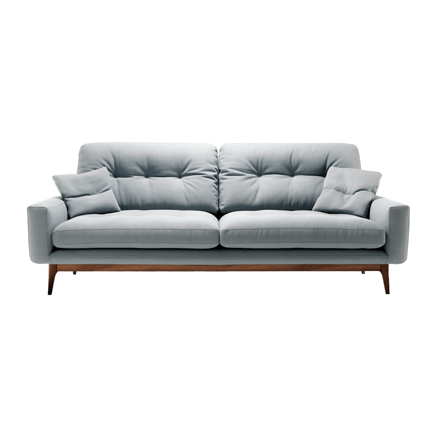 Sofa with Rolled Armrest - Imagen 5