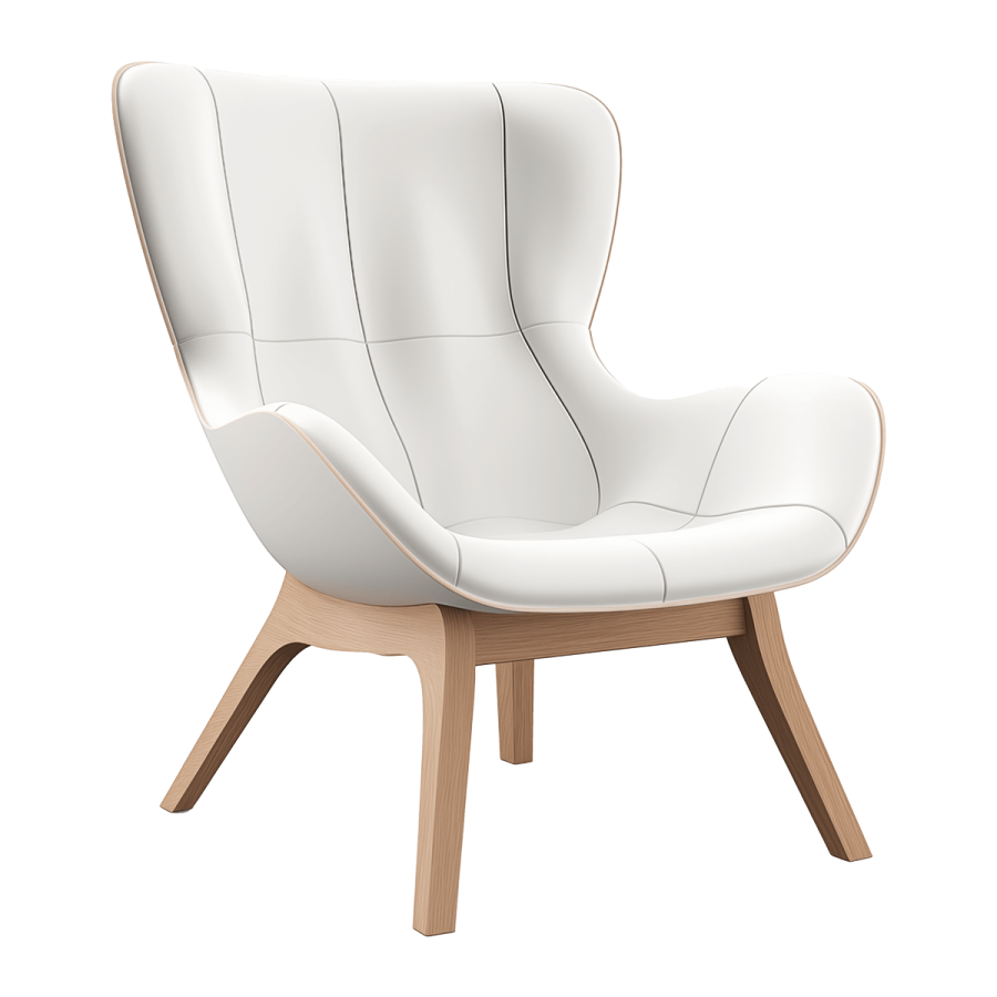 Ergonomic Wicker Papasan Chair - Imagen 3