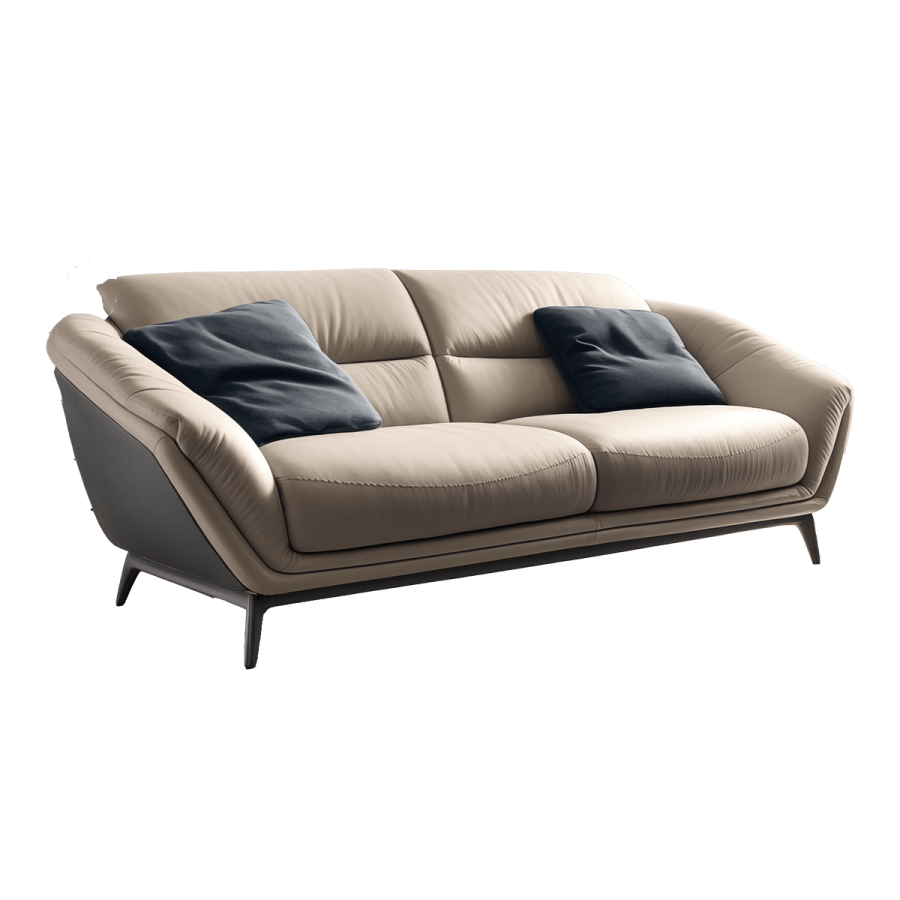 Sofa with Rolled Armrest - Imagen 4