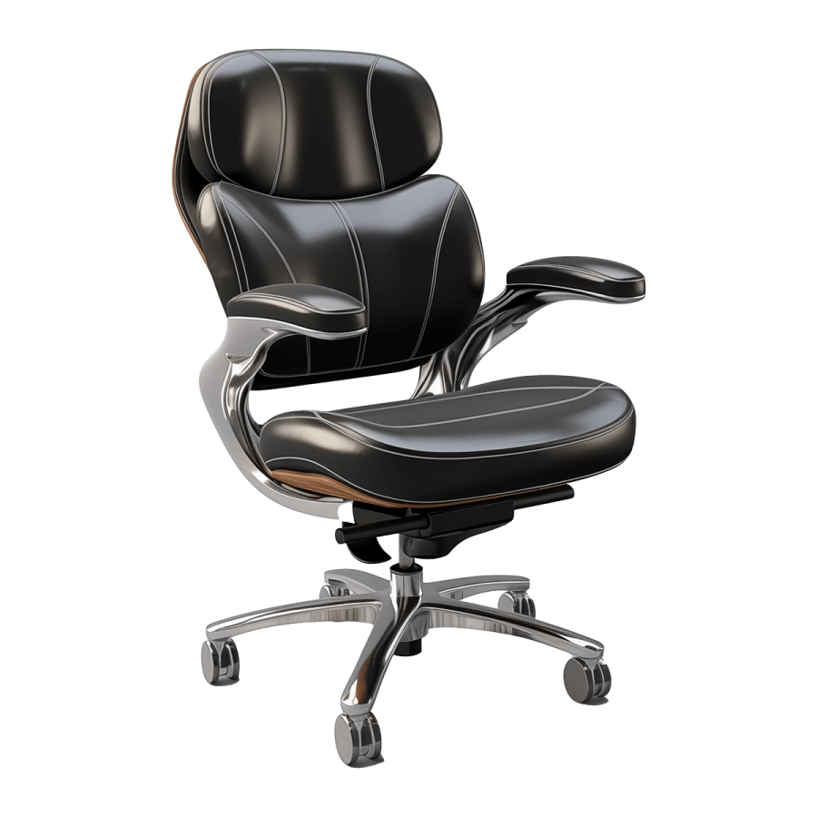 Classic PU Office Chair - Imagen 2