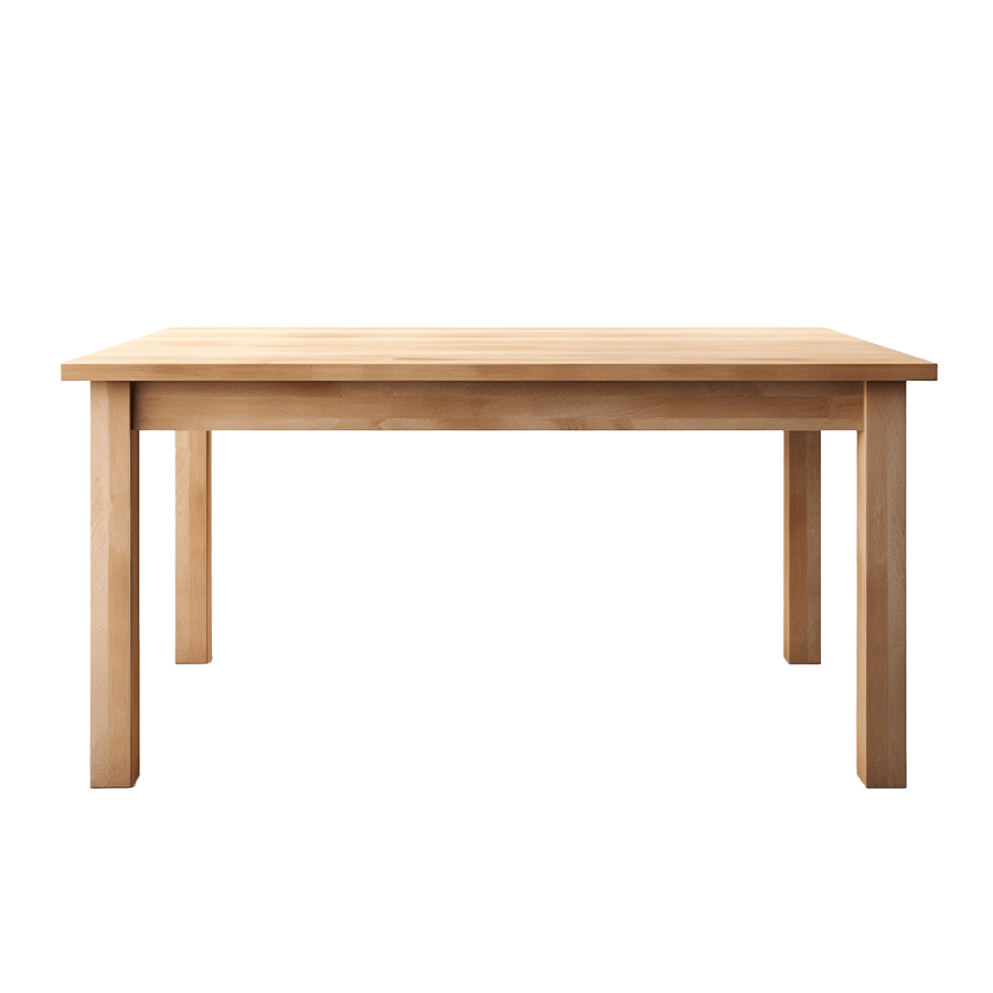 Oval Wood Dining Table - Imagen 2